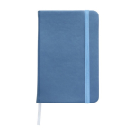 Carnet de poche avec pages à rayures couleur bleu ciel 8