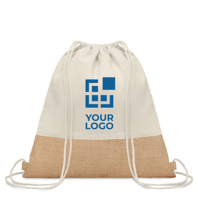 Distribuez vos goodies dans un sac en tissu avec cordon !