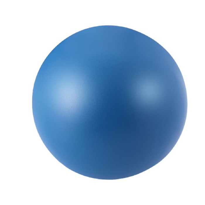 Balle anti-stress personnalisée couleur  bleu