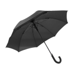 Parapluie résistant avec manche en couleur couleur noir 3