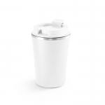 Mug isotherme Elegant 470ml couleur blanc