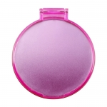 Miroir de poche BasicStyle couleur rose deuxième vue