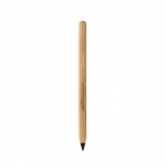 Infinite pencil Bamboo couleur naturel image avec logo
