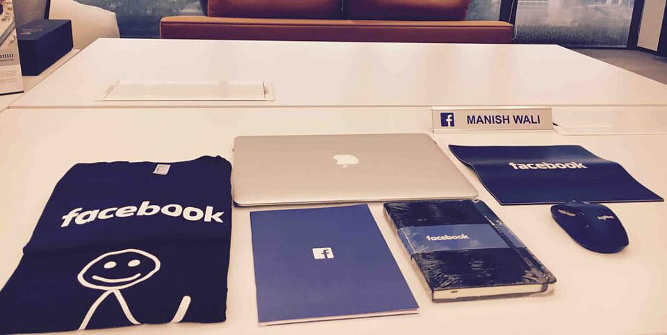 Goodies d'entreprise de Facebook