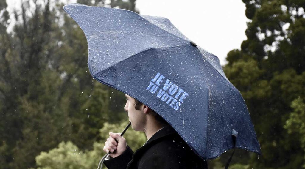 Parapluie personnalisable logo