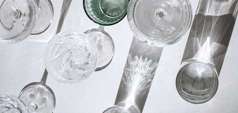 Verre borocsilcate sur objets publicitaires