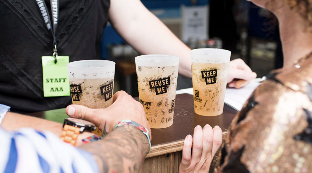 Ecocup personnalisée festival