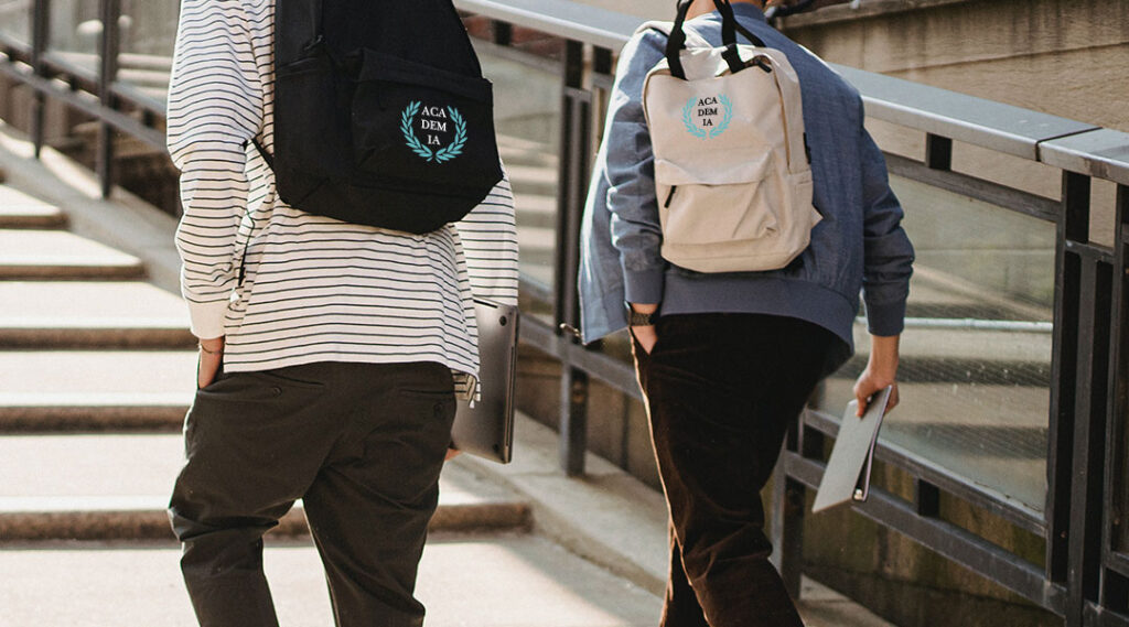 Sac à dos personnalisables avec logo école