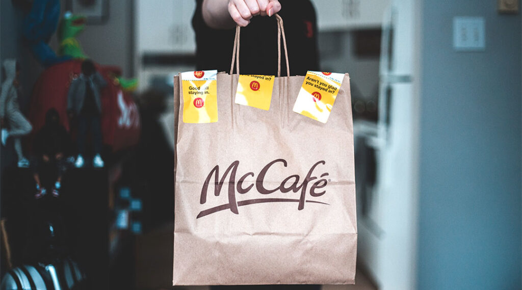 sac à enporté personnalisé