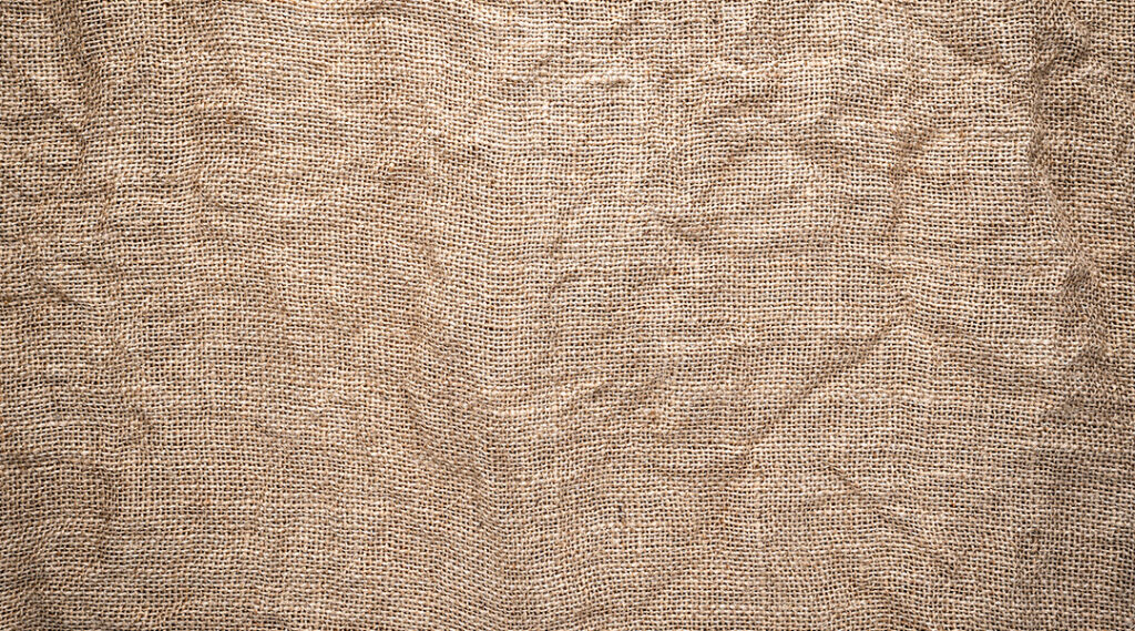 toile de jute tissée