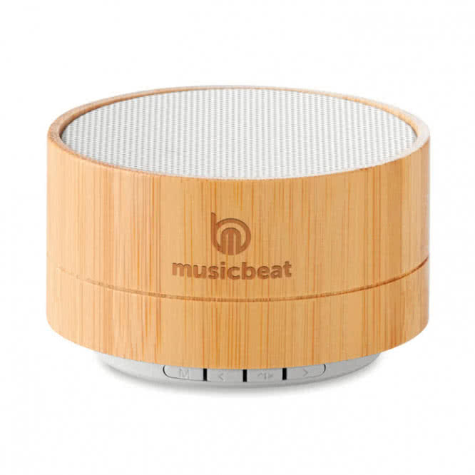 Enceinte bluetooth bamboo