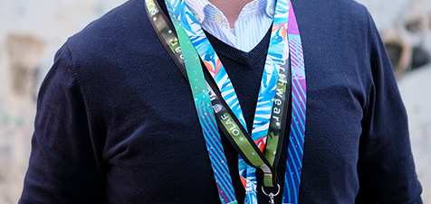 lanyard personnalisé pas cher