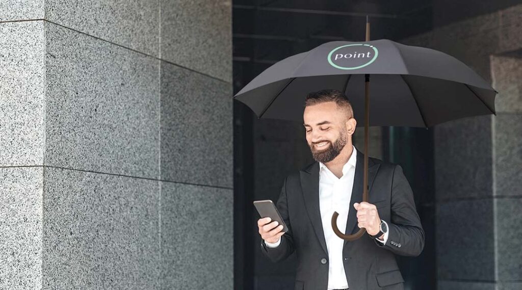 parapluie personnalisé avec logo