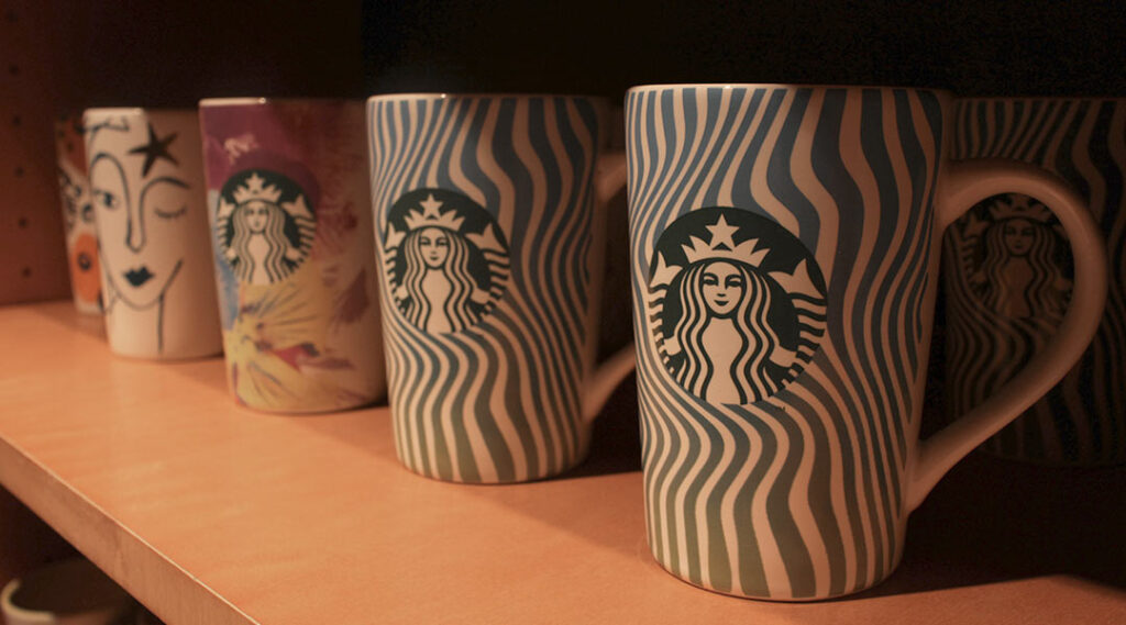 tasses personnalisées starbucks