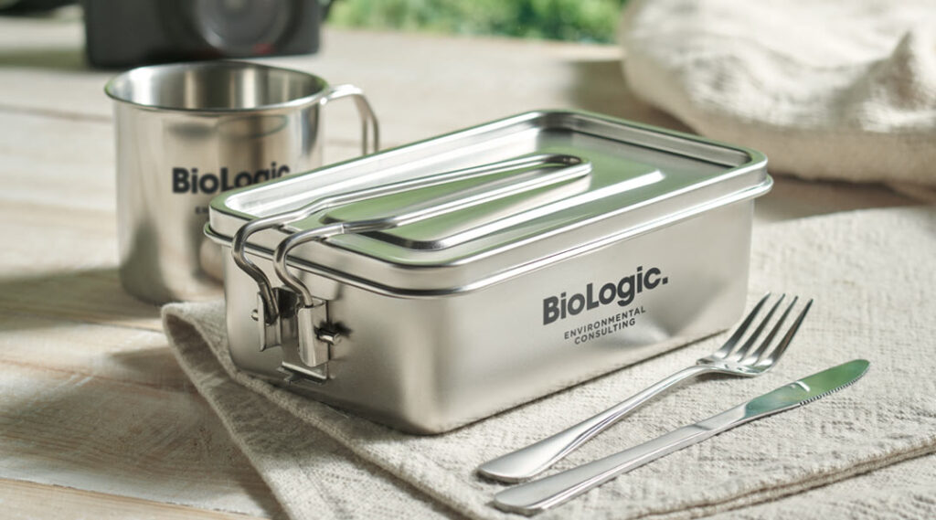 Lunch box en acier personnalisée