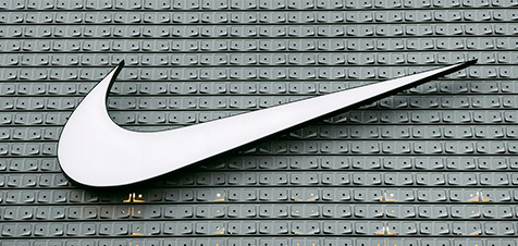 logo nike blanc