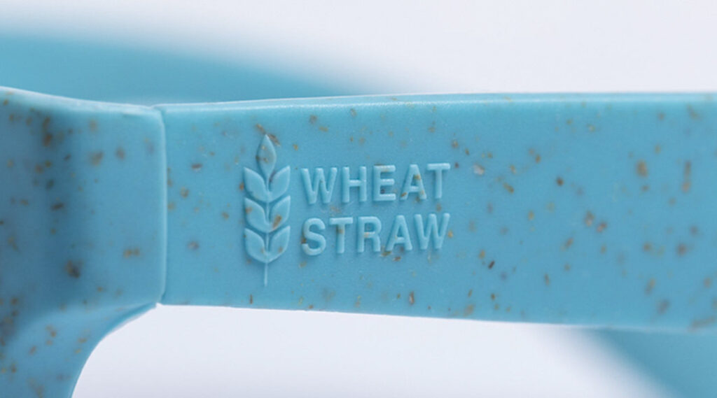 logo en relief wheat straw