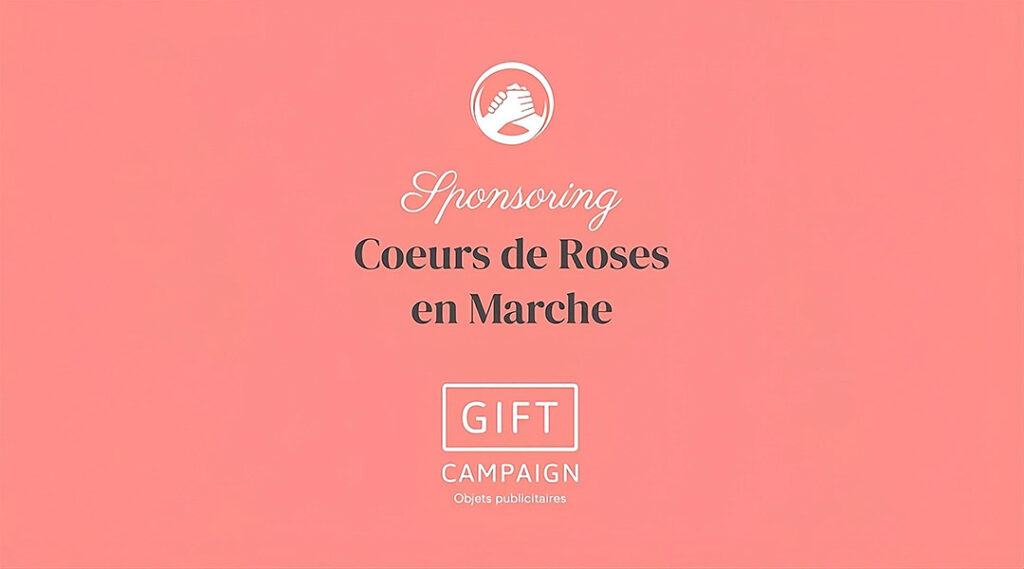 Ecriteau pour le sponsoring