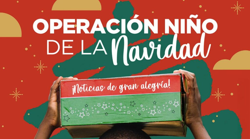 boîte pour opération enfants de noël