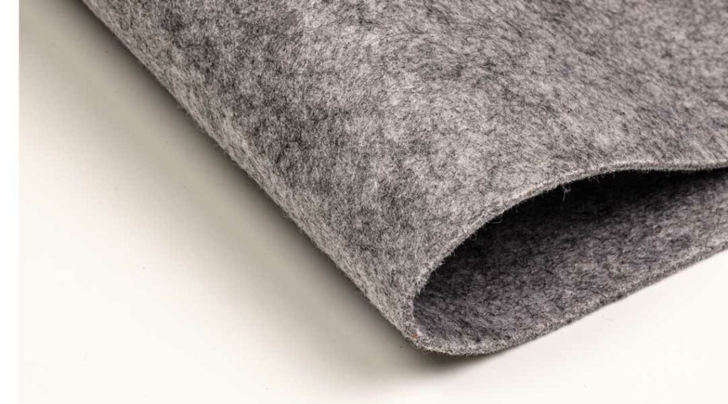 matière en feutre