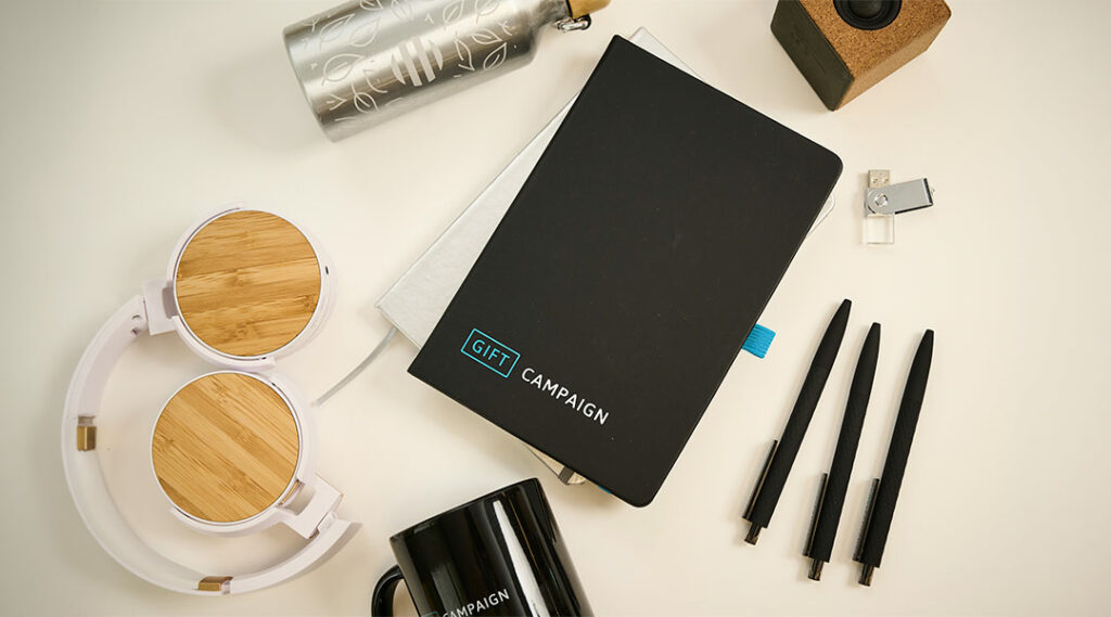 différents goodies entreprise