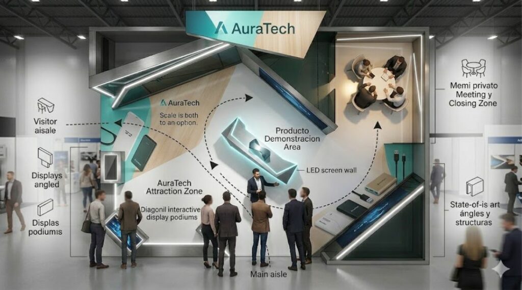 resultat avec ia stand salon