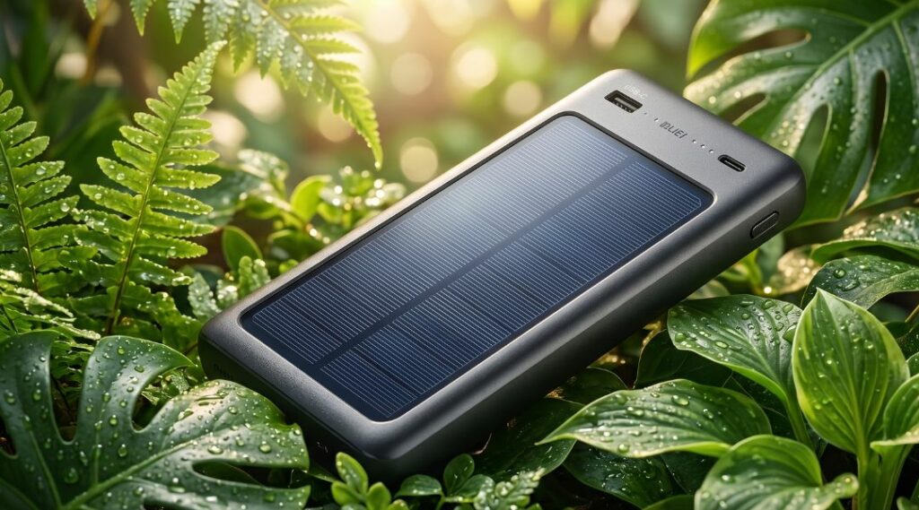 batterie externe charge solaire