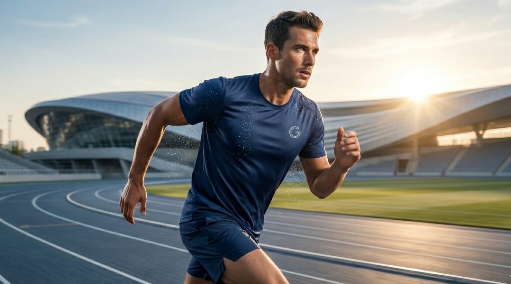 t-shirt sportif technique