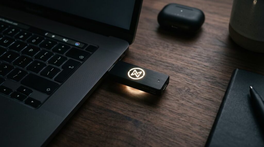 personnalisation lumineuse sur clé USB