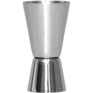 Posição de marcação measuring cup top com laser