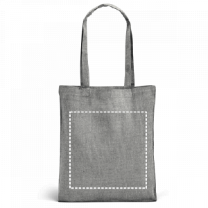 Position de marquage sac verso avec sérigraphie textile