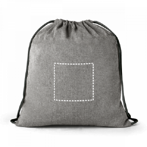 Position de marquage sac verso avec broderie (jusquà 6cm2)