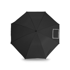 Position de marquage parapluie pan 2 avec sérigraphie textile