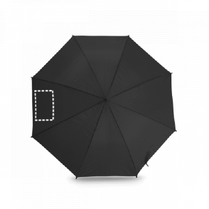 Position de marquage parapluie pan 3 avec sérigraphie textile