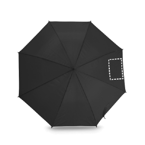 Position de marquage parapluie languette avec transfert sérigraphique