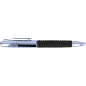 Sur le capuchon du stylo, côté gauche