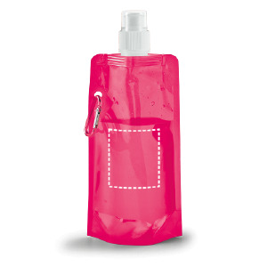 Gourde pliable devant