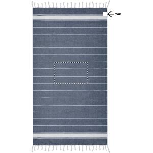 Towel center back