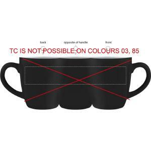 Sur la tasse