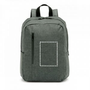 Sac à dos poche frontale centrale