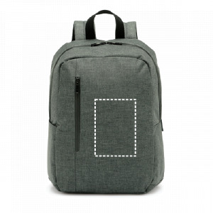 Sac à dos poche frontale centrale