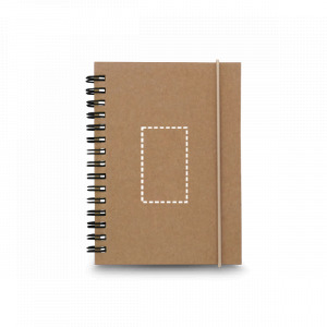 Bloc-notes devant
