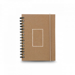 Bloc-notes devant