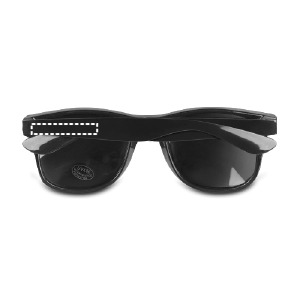 Lunettes de soleil branche gauche