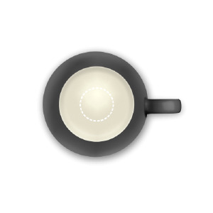 Tasse dessous
