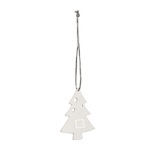 Ornement de noël devant