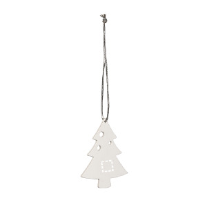 Ornement de noël devant