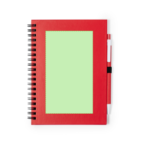Sur la face A du carnet