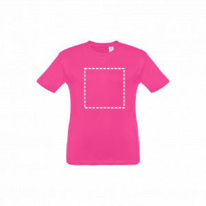 T-shirt manches courtes poitrine