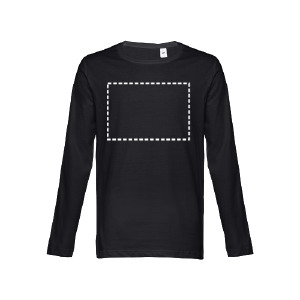 T-shirt manches longues poitrine